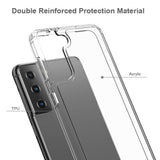 Противоударен Калъф за Samsung S21 Plus, Hybrid Clear Case, Прозрачен (2)
