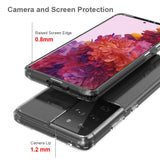 Противоударен Калъф за Samsung S21 Ultra, Hybrid Clear Case, Прозрачен (4)