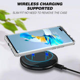 Противоударен Калъф за Huawei Mate 40 Pro, Crystal Hybrid Case, Прозрачен (3)