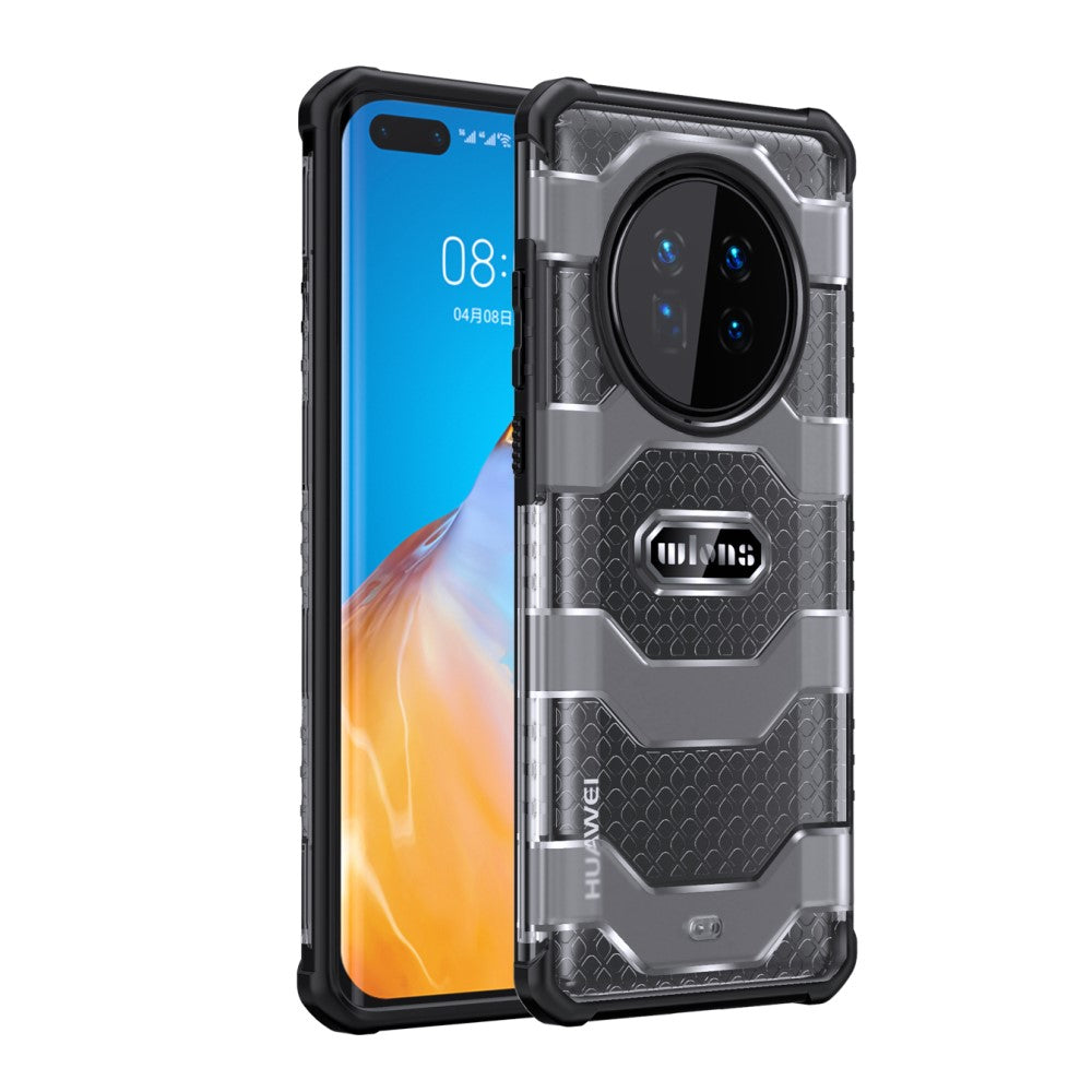 Противоударен Хибриден Калъф за Huawei Mate 40 Pro, Explorer Triple Case, Черен