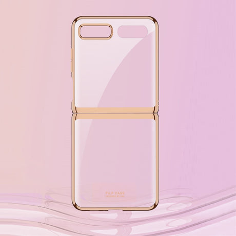 Поликарбонатен Калъф за Samsung Galaxy Z Flip, GKK PC Case, Златист (4)