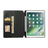 Калъф с Pen Поставка за iPad 9/ 8/ 7 10.2", Wallet Stand Case, Черен (3)