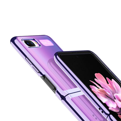 Поликарбонатен Калъф за Samsung Galaxy Z Flip, GKK PC Case, Лилав (2)