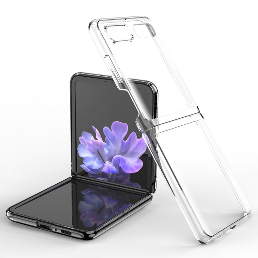 Поликарбонатен Калъф за Samsung Galaxy Z Flip, GKK PC Case, Прозрачен
