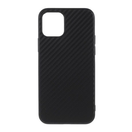 Тънък Силиконов Калъф за iPhone 12 Pro Max, Forcell Fiber Case, Черен (2)