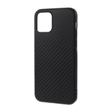 Тънък Силиконов Калъф за iPhone 12 Pro Max, Forcell Fiber Case, Черен