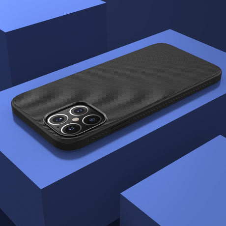 Силиконов Калъф за iPhone 12 Mini, Twill Case, Черен (4)