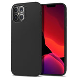 Силиконов Калъф за iPhone 12/Pro, Twill Case, Черен (2)