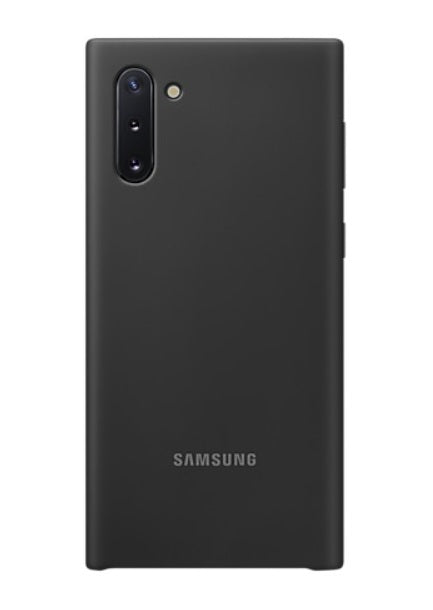 Оригинален Силиконов Калъф за Samsung Note 10 Silicone Cover Case Ef-Pn970tbe, Черен