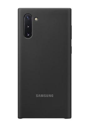 Оригинален Силиконов Калъф за Samsung Note 10 Silicone Cover Case Ef-Pn970tbe, Черен
