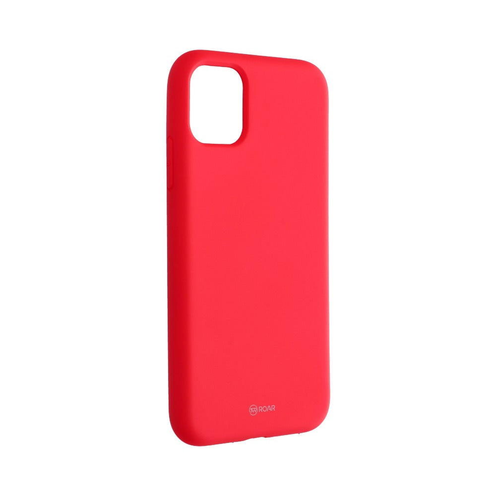 Силиконов Калъф за iPhone 12 Mini, Roar Color Case, Червен