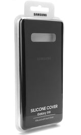 Оригинален Силиконов Калъф за Samsung S10 Silicone Cover Case EF-PG973TBEGWW, Черен (3)
