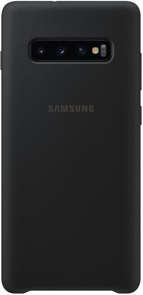 Оригинален Силиконов Калъф за Samsung S10 Silicone Cover Case EF-PG973TBEGWW, Черен