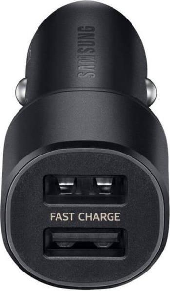 Бързо Зарядно за Кола за Samsung S10/9/8 и Note 9/8 12v Fast Charger&Cable EP-L1100WBE, Черен (2)