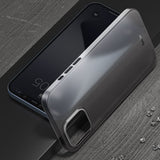 Тънък Матов Калъф за iPhone 12 Pro Max, Baseus Wing Case, Прозрачен (4)