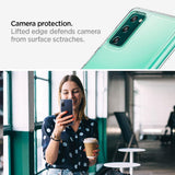 Противоударен Хибриден Калъф за Samsung S20 FE, Spigen Ultra Hybrid Case, Прозрачен (3)