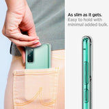 Противоударен Хибриден Калъф за Samsung S20 FE, Spigen Ultra Hybrid Case, Прозрачен (4)