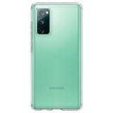 Противоударен Хибриден Калъф за Samsung S20 FE, Spigen Ultra Hybrid Case, Прозрачен (6)