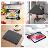 Калъф с Pen Поставка за iPad Air 11" 2026-2020, Dux Ducis Domo Case, Черен (5)