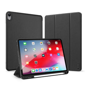 Калъф с Pen Поставка за iPad Air 11" 2026-2020, Dux Ducis Domo Case, Черен
