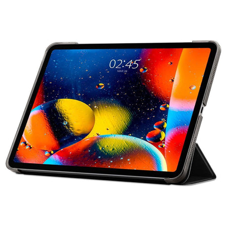 Кожен Калъф за iPad Pro 11, Spigen Smart Fold Case, Черен (2)