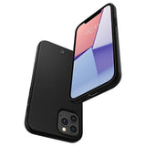 Силиконов Калъф за iPhone 12 Pro Max, Spigen Ciel by Cyrill Silicone Case, Черен (4)