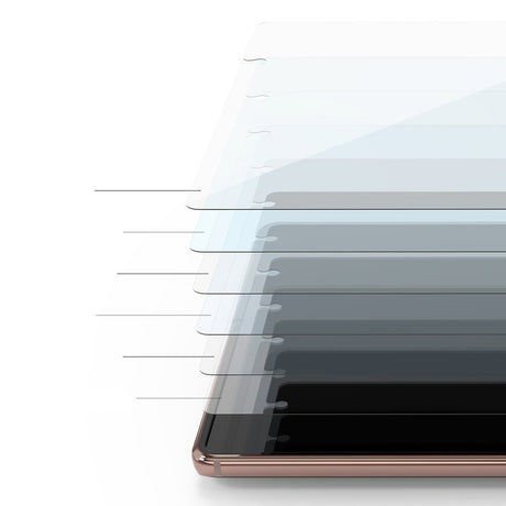 Комплект Протектори за Samsung Galaxy Z Fold 2, Ringke Defender Glass, Прозрачен (3)
