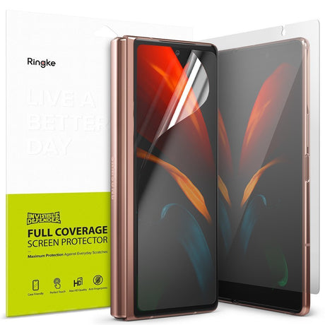 Комплект Протектори за Samsung Galaxy Z Fold 2, Ringke Defender Glass, Прозрачен