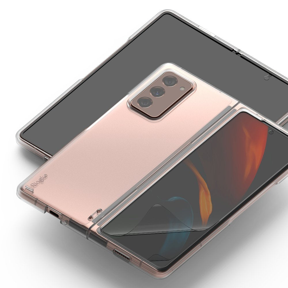 Комплект Протектори за Samsung Galaxy Z Fold 2, Ringke Defender Glass, Прозрачен (6)