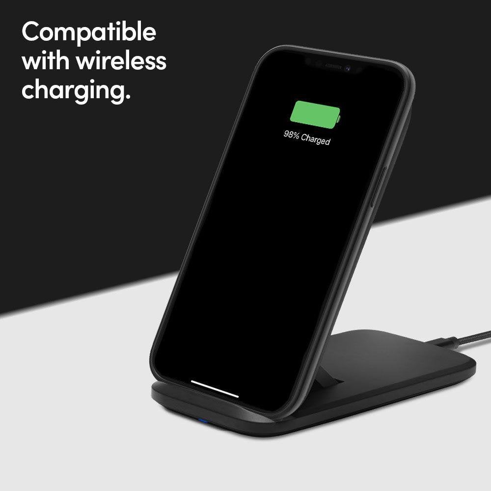 Силиконов Калъф за iPhone 12/Pro, Spigen Ciel by Cyrill Silicone Case, Черен (7)