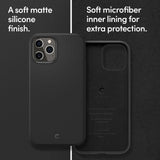 Силиконов Калъф за iPhone 12 Pro Max, Spigen Ciel by Cyrill Silicone Case, Черен (6)