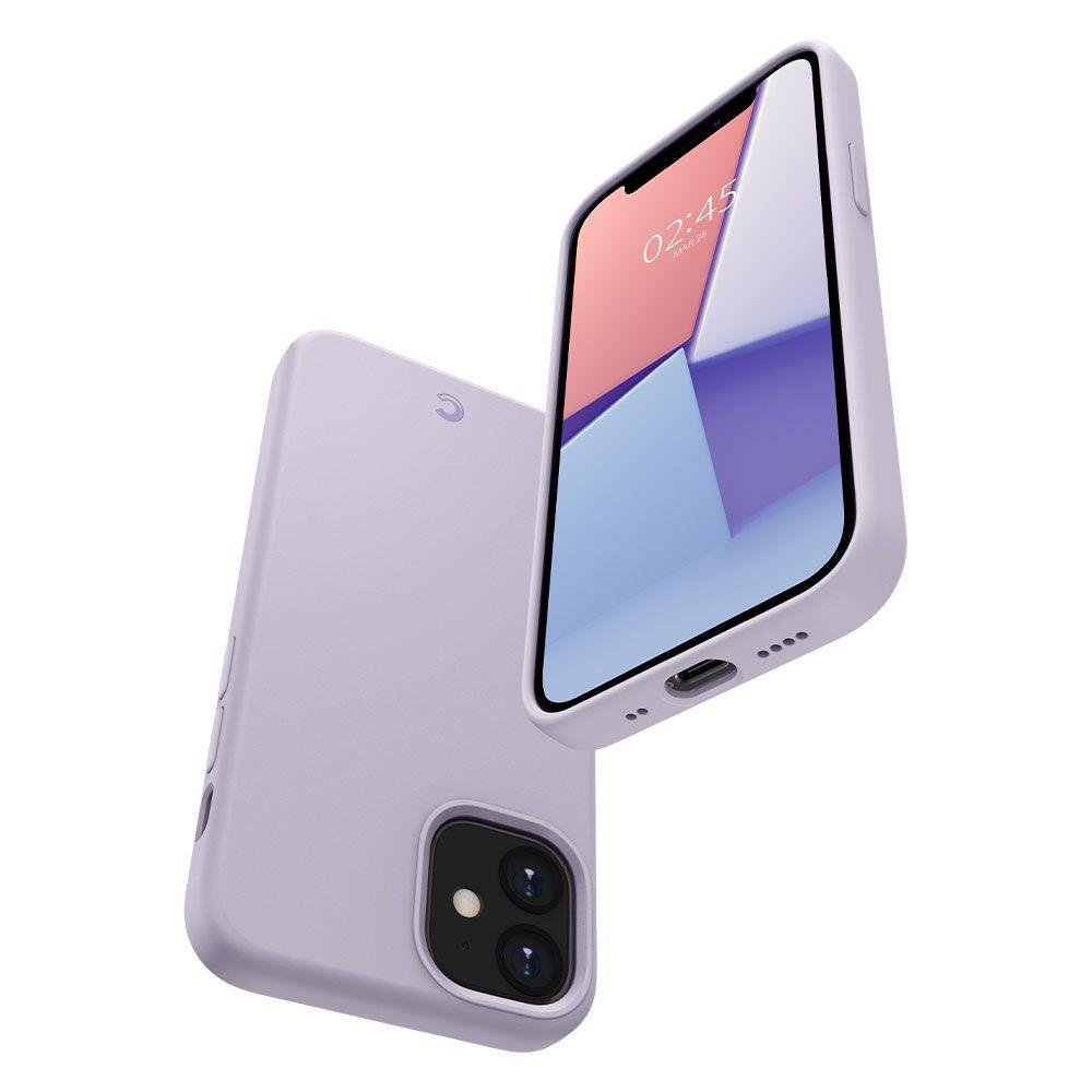 Силиконов Калъф за iPhone 12 Mini, Spigen Ciel by Cyrill Silicone Case, Лилав (3)