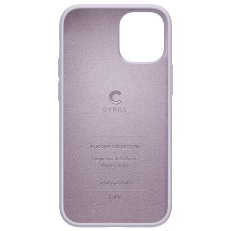 Силиконов Калъф за iPhone 12 Mini, Spigen Ciel by Cyrill Silicone Case, Лилав (4)