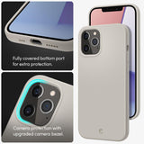 Силиконов Калъф за iPhone 12/Pro, Spigen Ciel by Cyrill Silicone Case, Бежов (6)