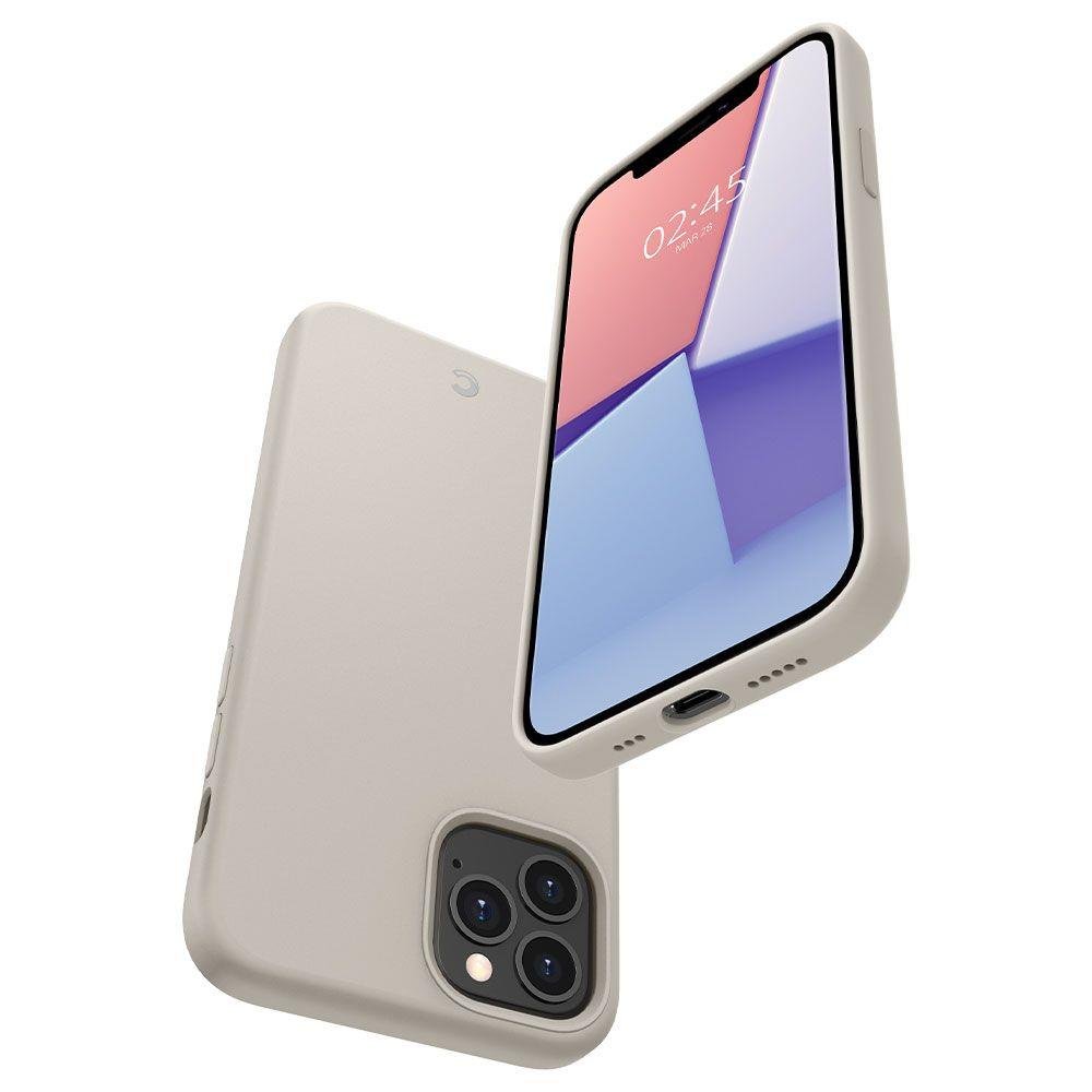Силиконов Калъф за iPhone 12/Pro, Spigen Ciel by Cyrill Silicone Case, Бежов (3)