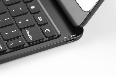 Калъф с Клавиатура за iPad Air 3 и iPad 9/ 8/ 7, Keyboard Rotation Case, Черен (5)