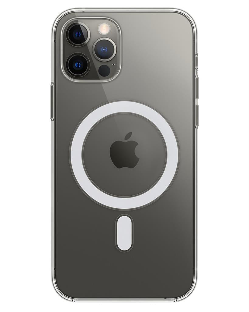 Оригинален Калъф за Apple iPhone 12/Pro, Clear Magsafe Case MHLM3ZM/A, Прозрачен (2)