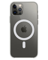 Оригинален Калъф за Apple iPhone 12/Pro, Clear Magsafe Case MHLM3ZM/A, Прозрачен (2)