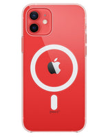 Оригинален Калъф за Apple iPhone 12/Pro, Clear Magsafe Case MHLM3ZM/A, Прозрачен (5)