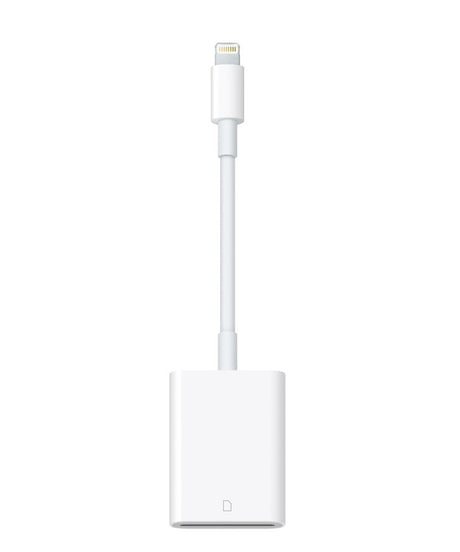 Четец за карти, Apple Lightning to SD Card MJYT2ZM/A, Бял