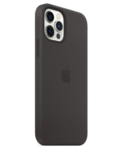 Оригинален Силиконов Калъф за Apple iPhone 12/Pro, Silicone Magsafe Case MHL73ZM/A, Черен (4)