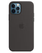 Оригинален Силиконов Калъф за Apple iPhone 12 Pro Max, Silicone Magsafe Case MHLG3ZM/A, Черен