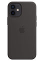 Оригинален Силиконов Калъф за Apple iPhone 12 Mini, Silicone Magsafe Case MHKX3ZM/A, Черен
