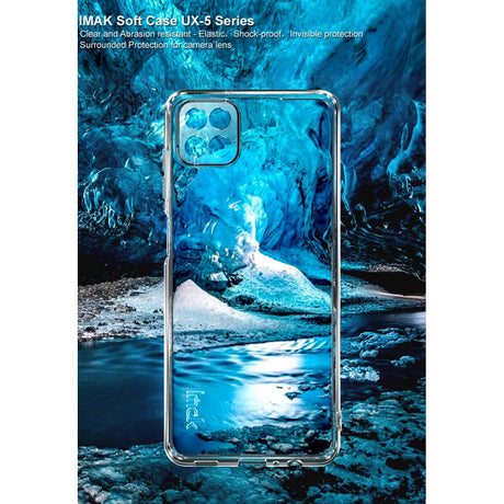 Силиконов Калъф за Samsung A12, Imak Crystal Case UX-5, Прозрачен (2)