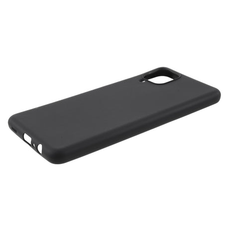 Силиконов Калъф за Samsung A12, Soft Matte Case, Черен (5)