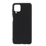 Силиконов Калъф за Samsung A12, Soft Matte Case, Черен (2)