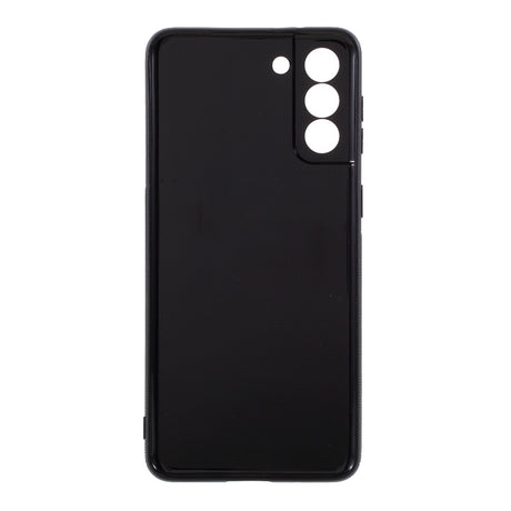 Тънък Силиконов Калъф за Samsung S21, Forcell Fiber Case, Черен (2)