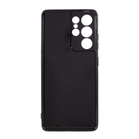 Тънък Силиконов Калъф за Samsung S21 Ultra, Forcell Fiber Case, Черен (2)