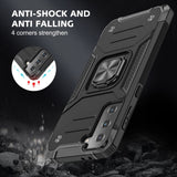 Калъф със Стойка-Пръстен за Samsung S21 Plus, Armor Style Case, Черен (5)
