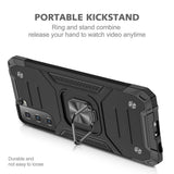 Калъф със Стойка-Пръстен за Samsung S21 Plus, Armor Style Case, Черен (2)